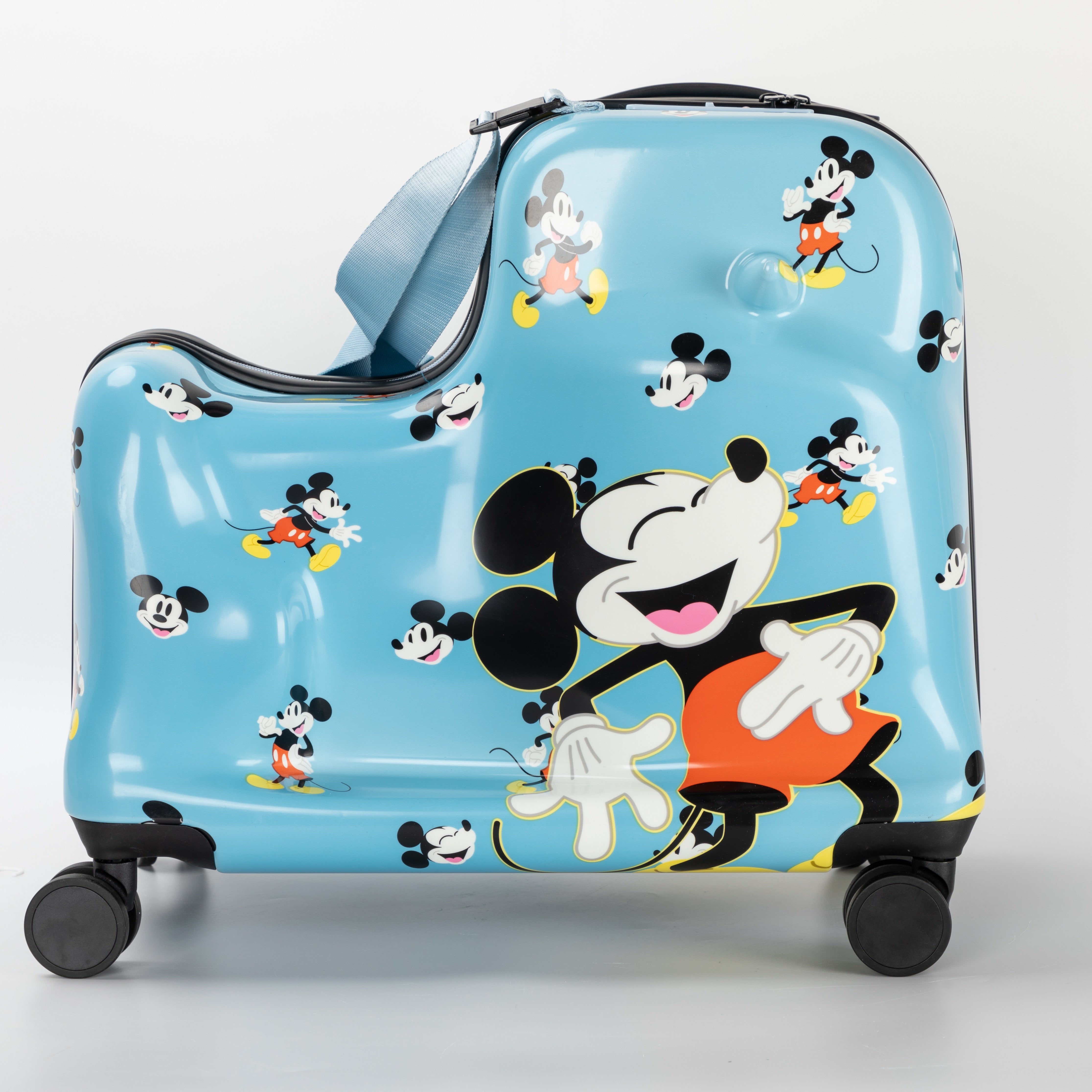 子供が乗れるキャリーケース　ミッキー　20インチ　約40ℓ　DH41322-A