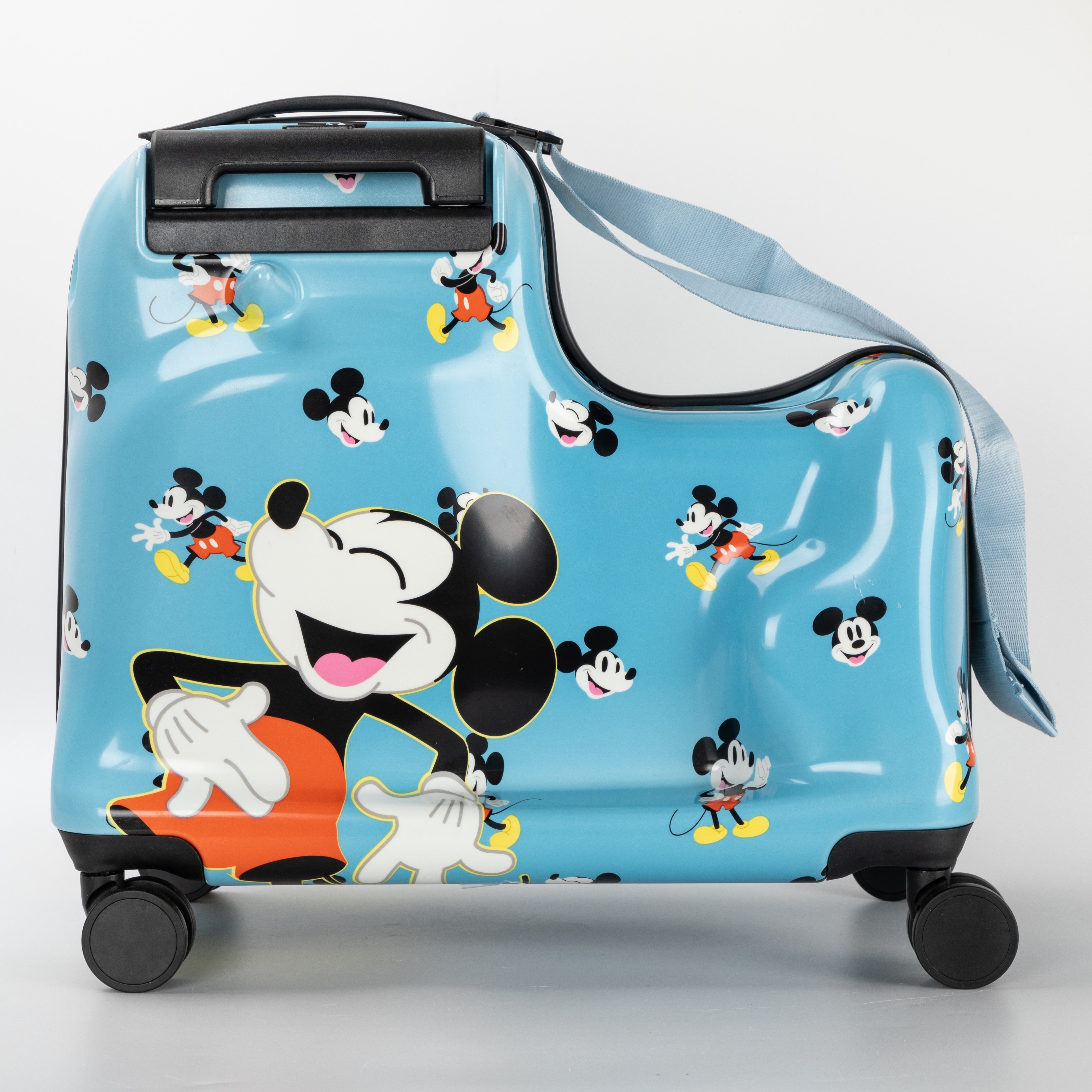子供が乗れるキャリーケース　ミッキー　20インチ　約40ℓ　DH41322-A