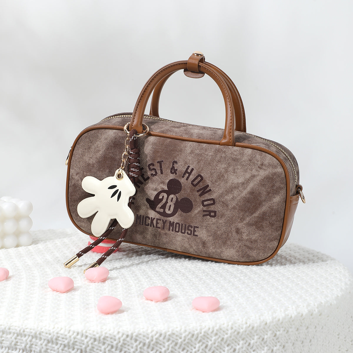 ハンドバッグ　ミッキー　選べる3カラー　DHF41594-A