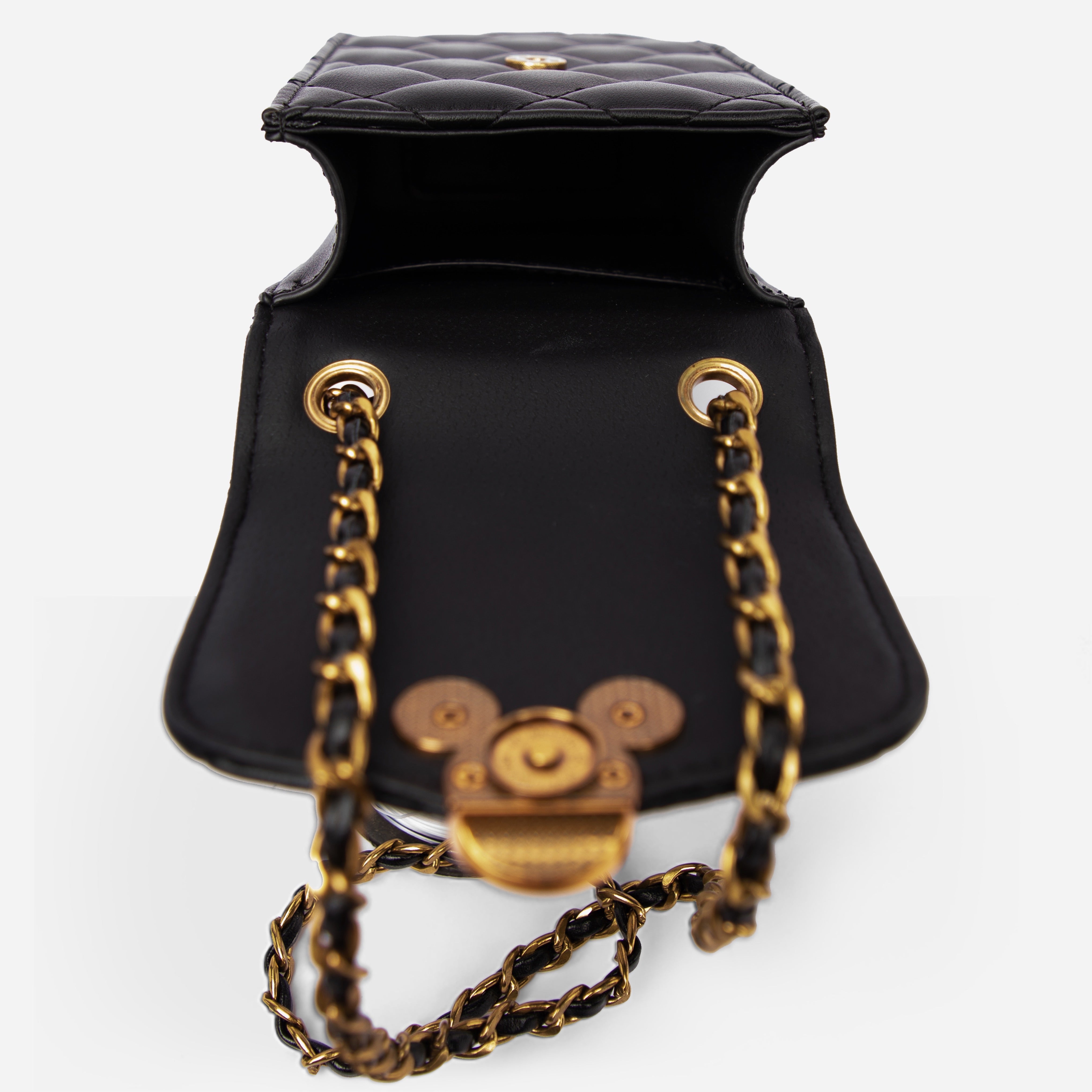 キルティング　スマホショルダー　ミッキー　DHF22120-A