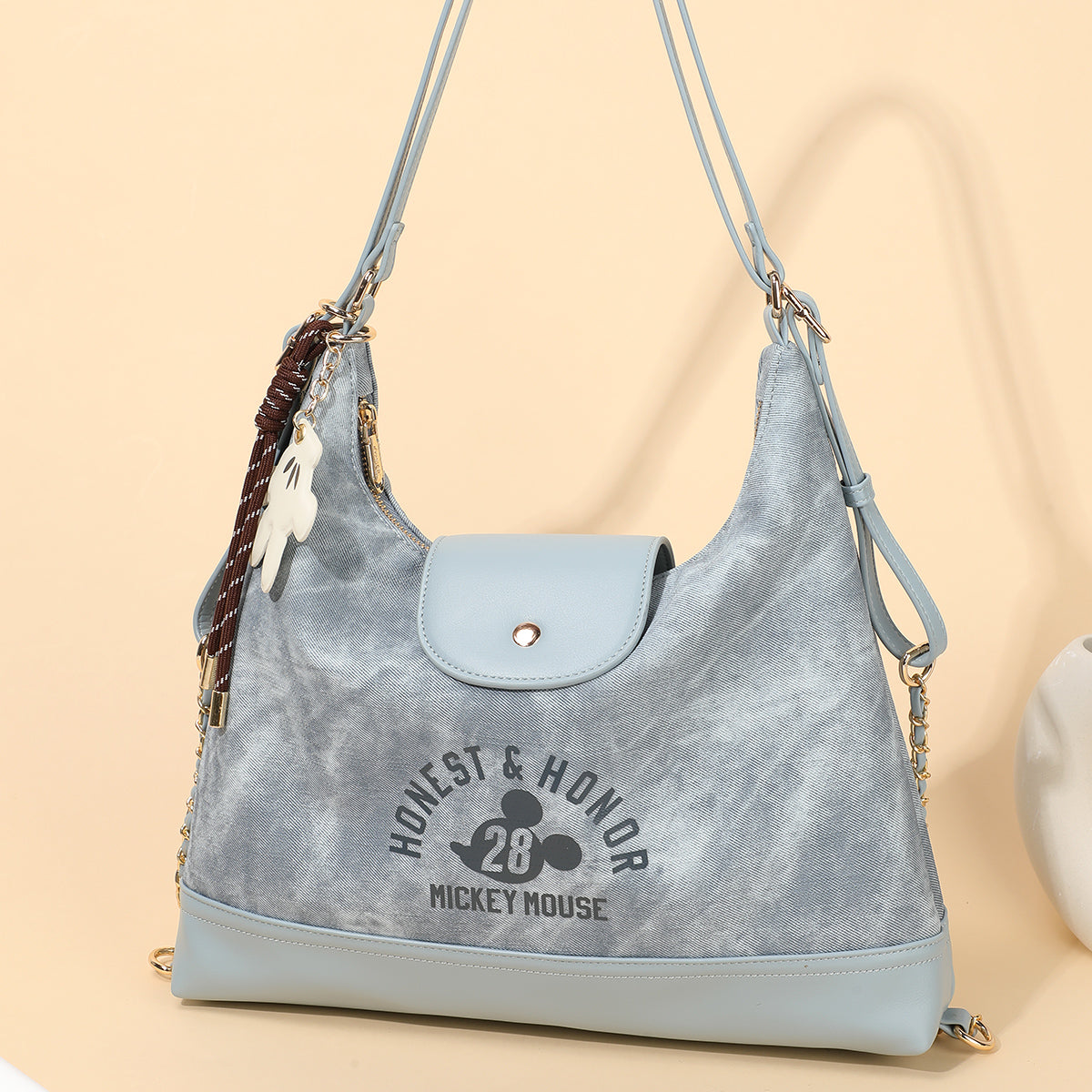 リュック　ショルダーバッグ　2way　ミッキー　選べる3カラー　DHF41598-A