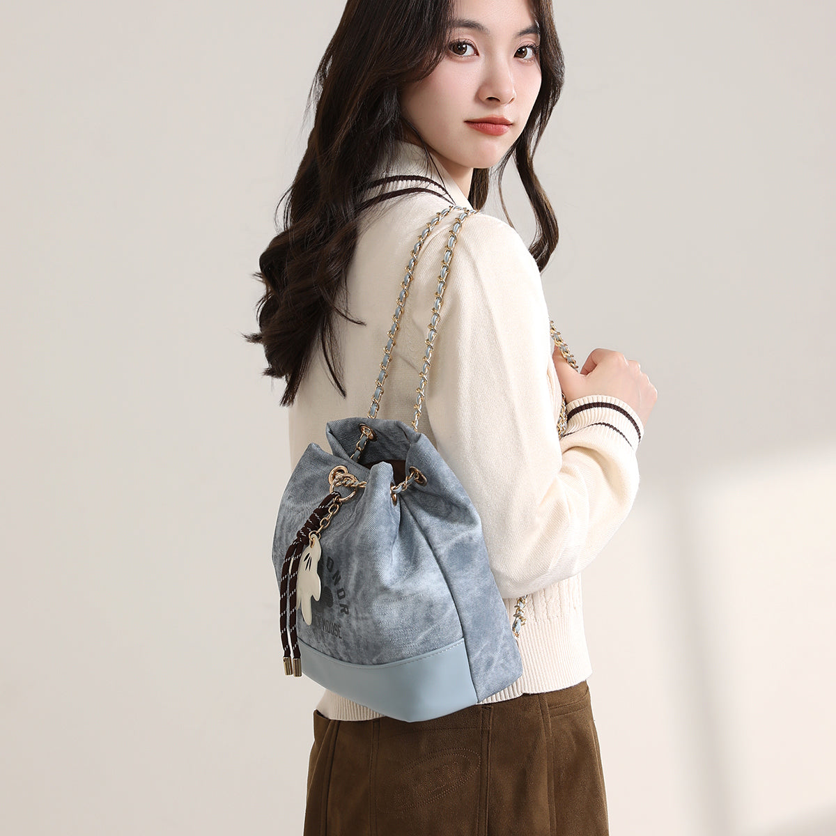 リュック　ショルダーバッグ　2way　ミッキー　選べる3カラー　DHF41597-A