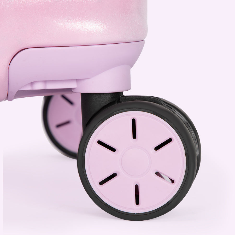 子供が乗れるキャリーケース　アナと雪の女王　24インチ　50ℓ　DHM23823-Q