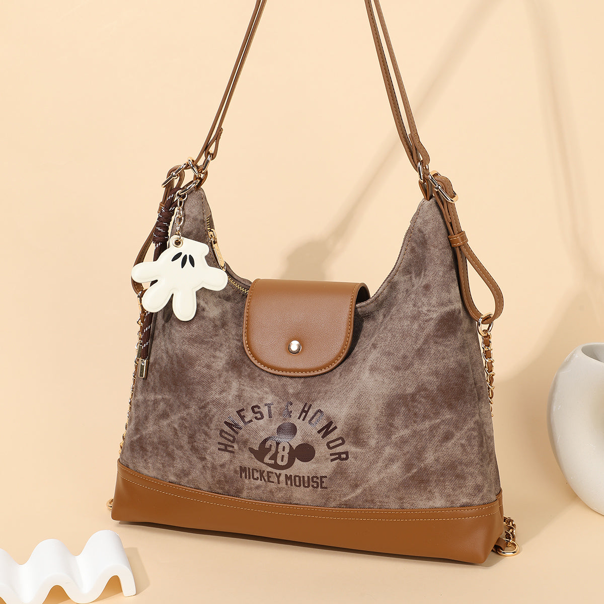 リュック　ショルダーバッグ　2way　ミッキー　選べる3カラー　DHF41598-A